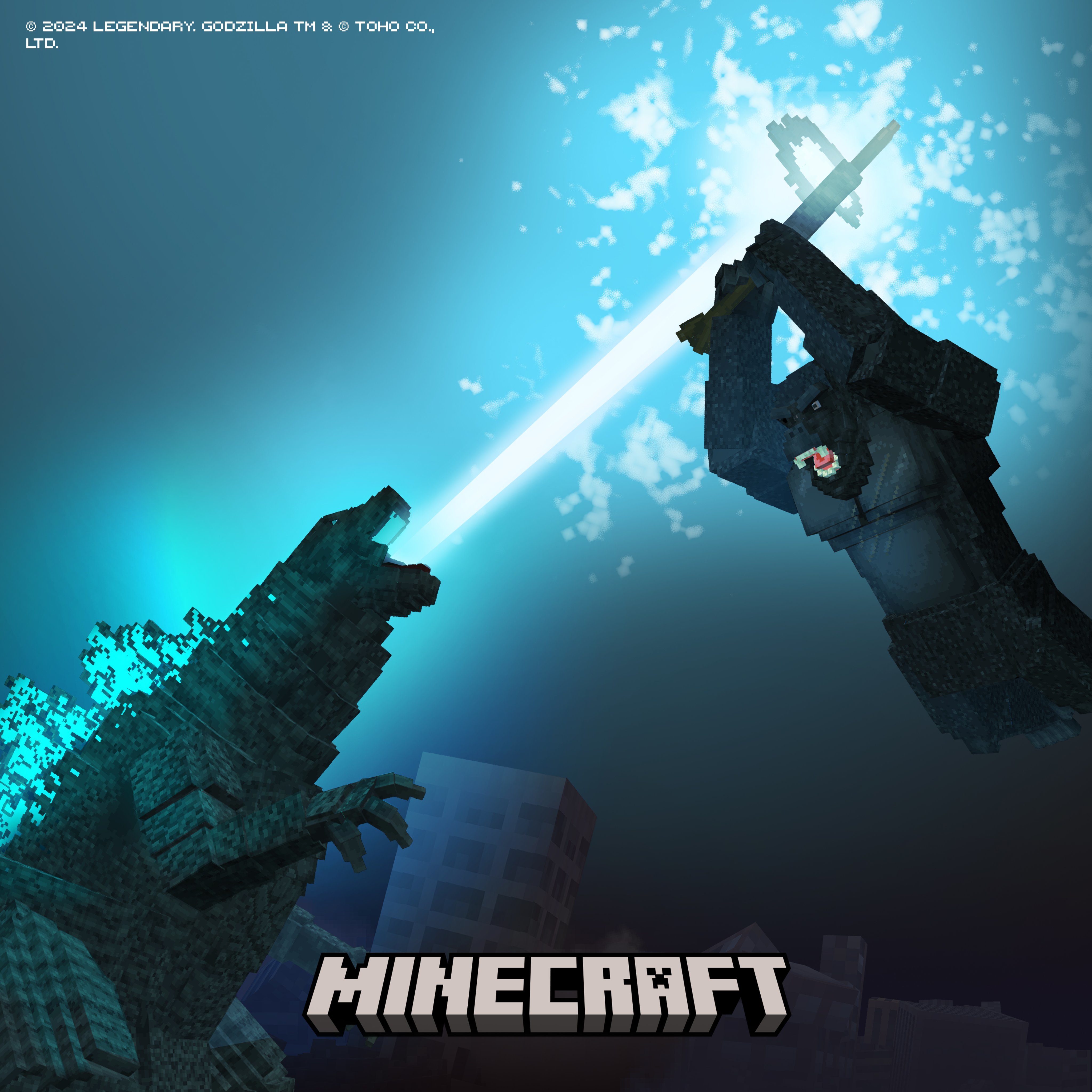 Godzilla đang xâm lược Minecraft