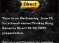 Một Nintendo Direct tập trung vào Donkey Kong Bananza sẽ diễn ra vào thứ Tư