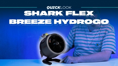 Shark FlexBreeze HydroGo Misting Fan (Quick Look) - Giữ mát
