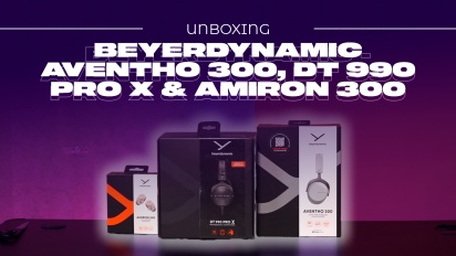 BeyerDynamic Aventho 300, DT 990 Pro X & Amiron 300 - Mở hộp